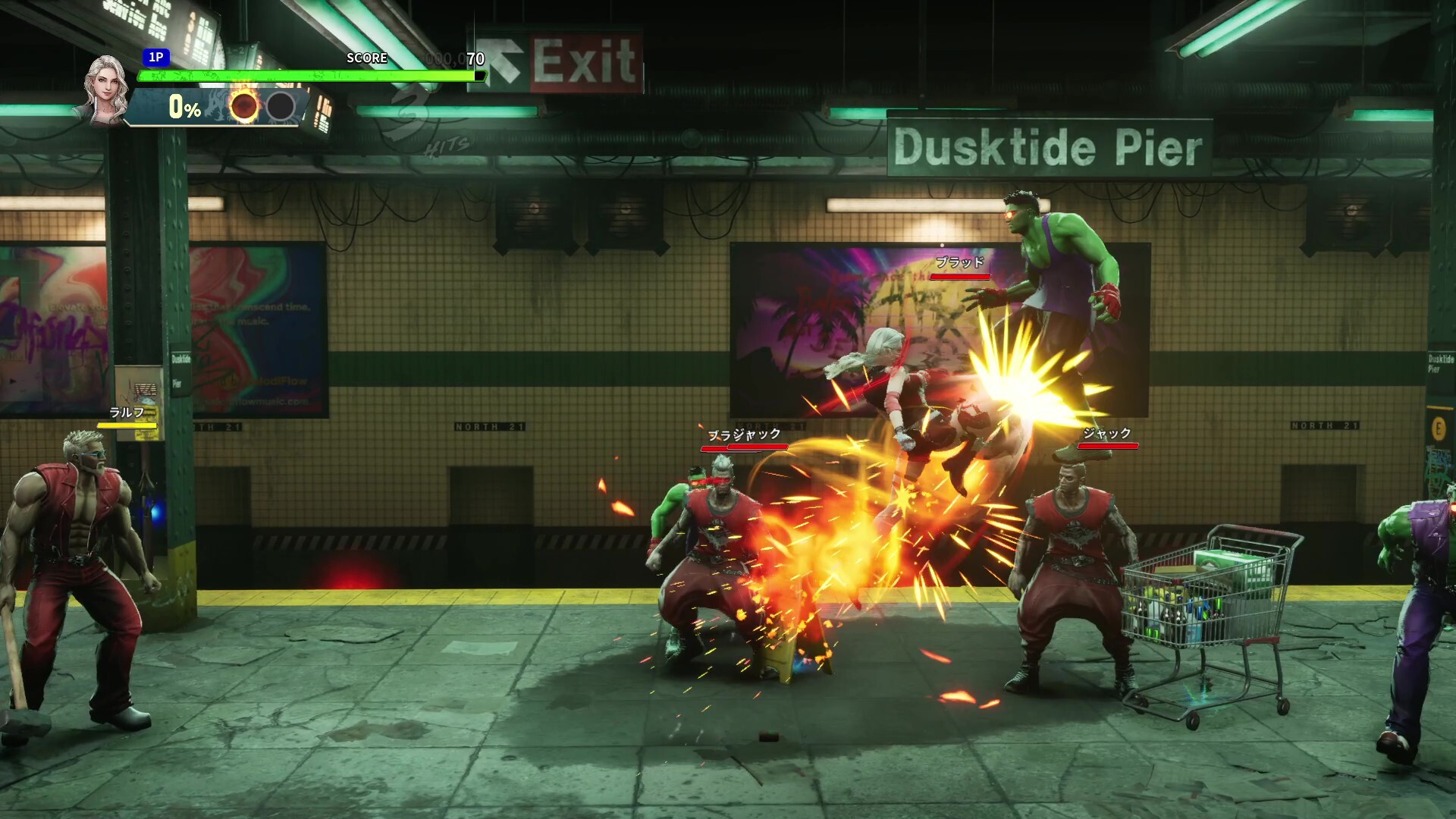 《双截龙再临 Double Dragon Revive》RUNE中文版，经典格斗游戏王者归来！重温街机热血格斗激情！