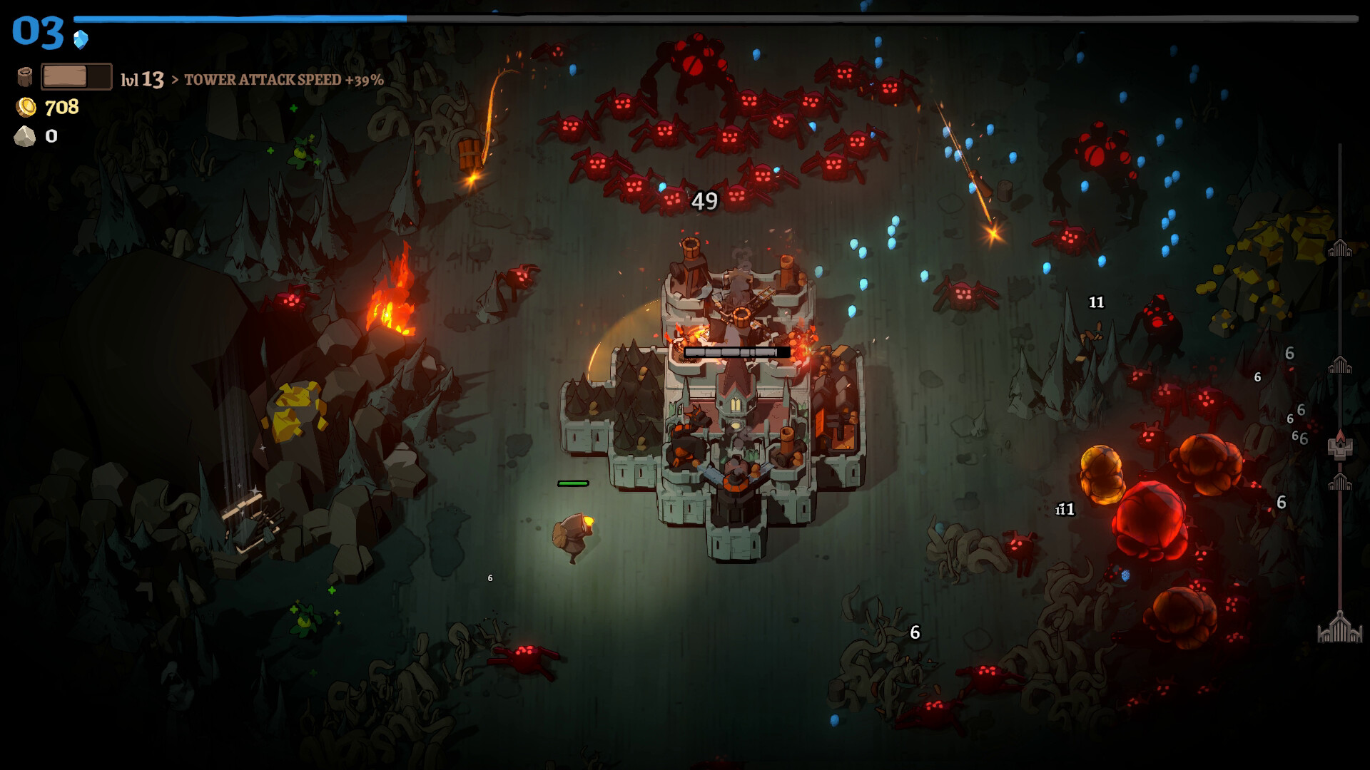 《怪物来袭：摇滚与公路》v1.0.4.1a中文版——在移动城市中抵御魔怪潮汐的塔防生存轻度Roguelike佳作