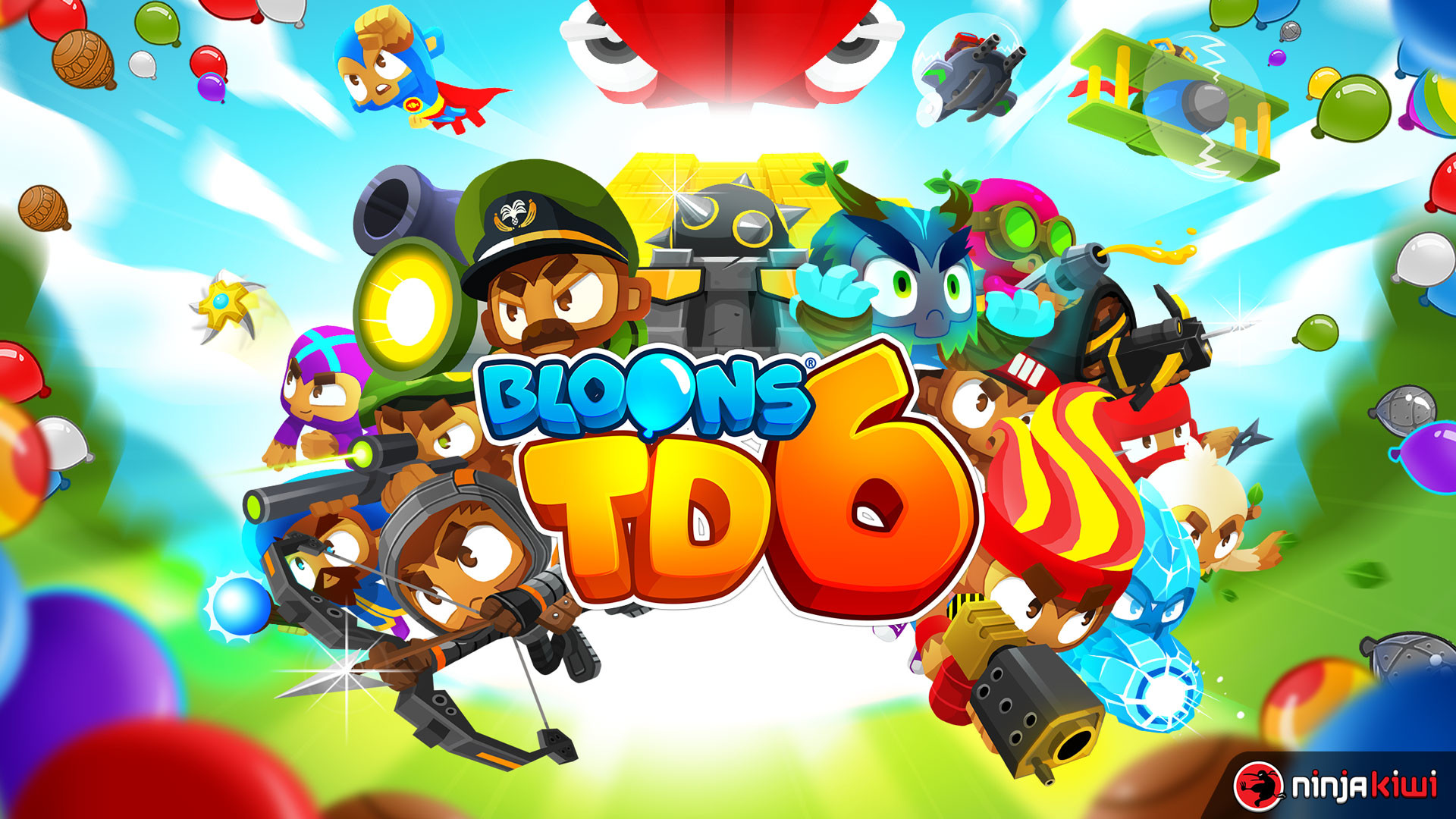 《气球塔防6 Bloons TD 6》v51.2.9998 免安装简体中文版火热上线！经典塔防神作全内容汉化，低配畅玩、一键运行