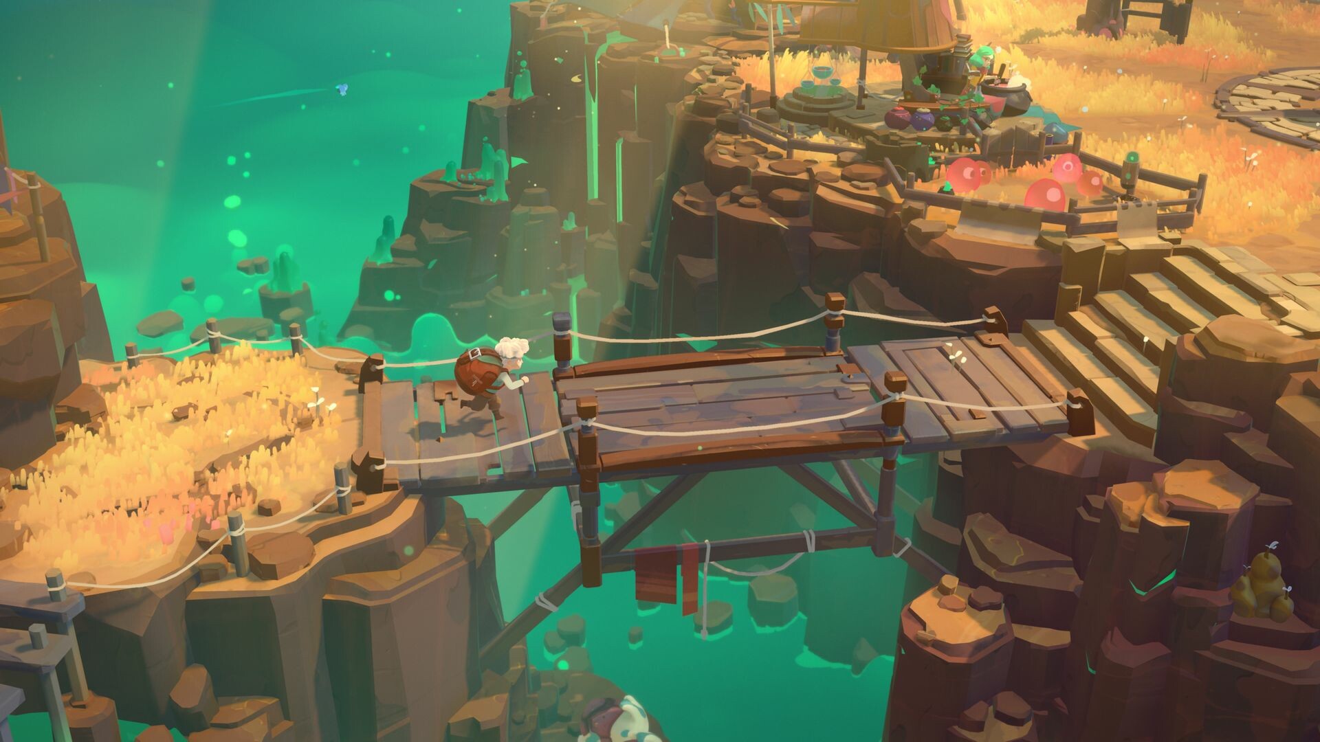 《夜勤人2：无尽宝库/Moonlighter 2》正式版 Build.20895498：融合动作冒险与经营模拟的双线玩法神作，支持官方简体中文，体验勇者打宝与商人开店的双重人生！