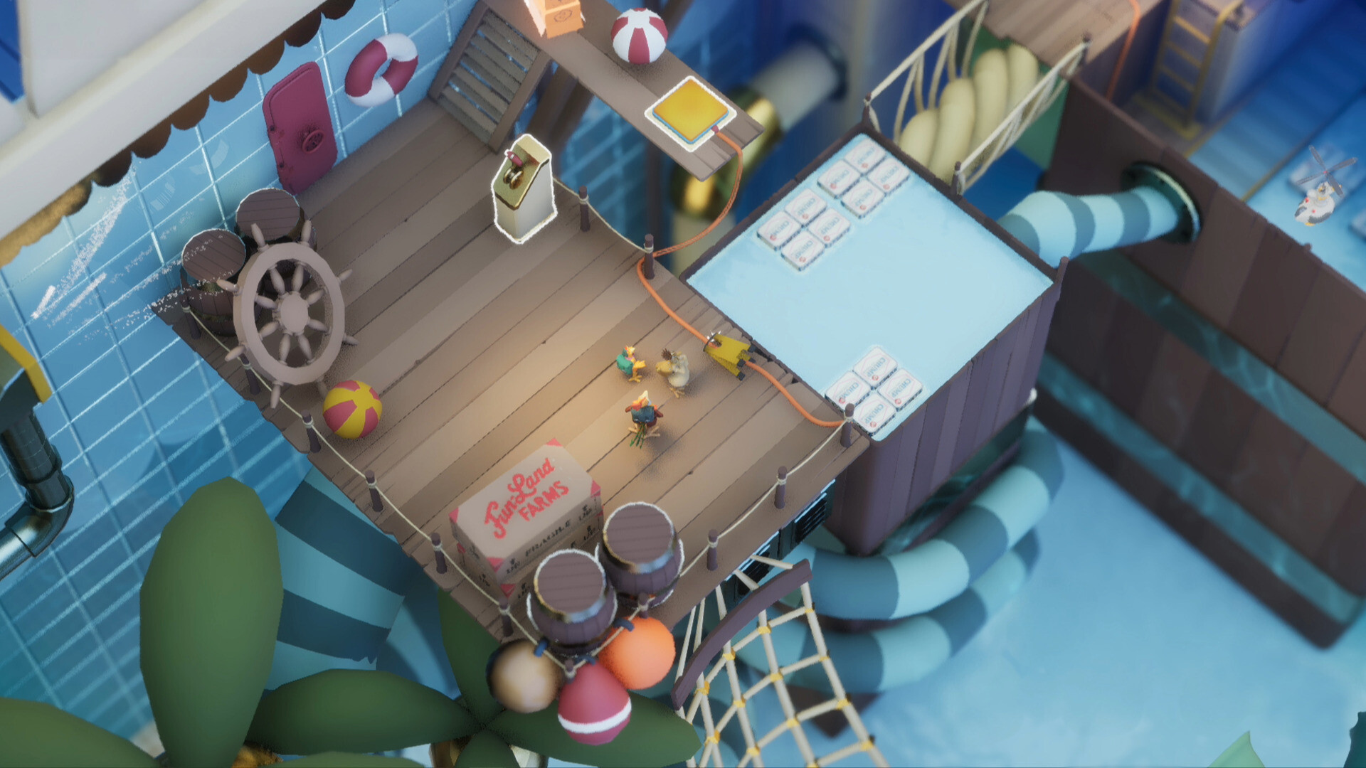 《落跑鸡：蛋劫行动 Chicken Run: Eggstraction 》TENOKE中文版——经典动画IP再现！潜行爆笑合作冒险，与小鸡们一起智斗农场主，开启自由大逃亡！