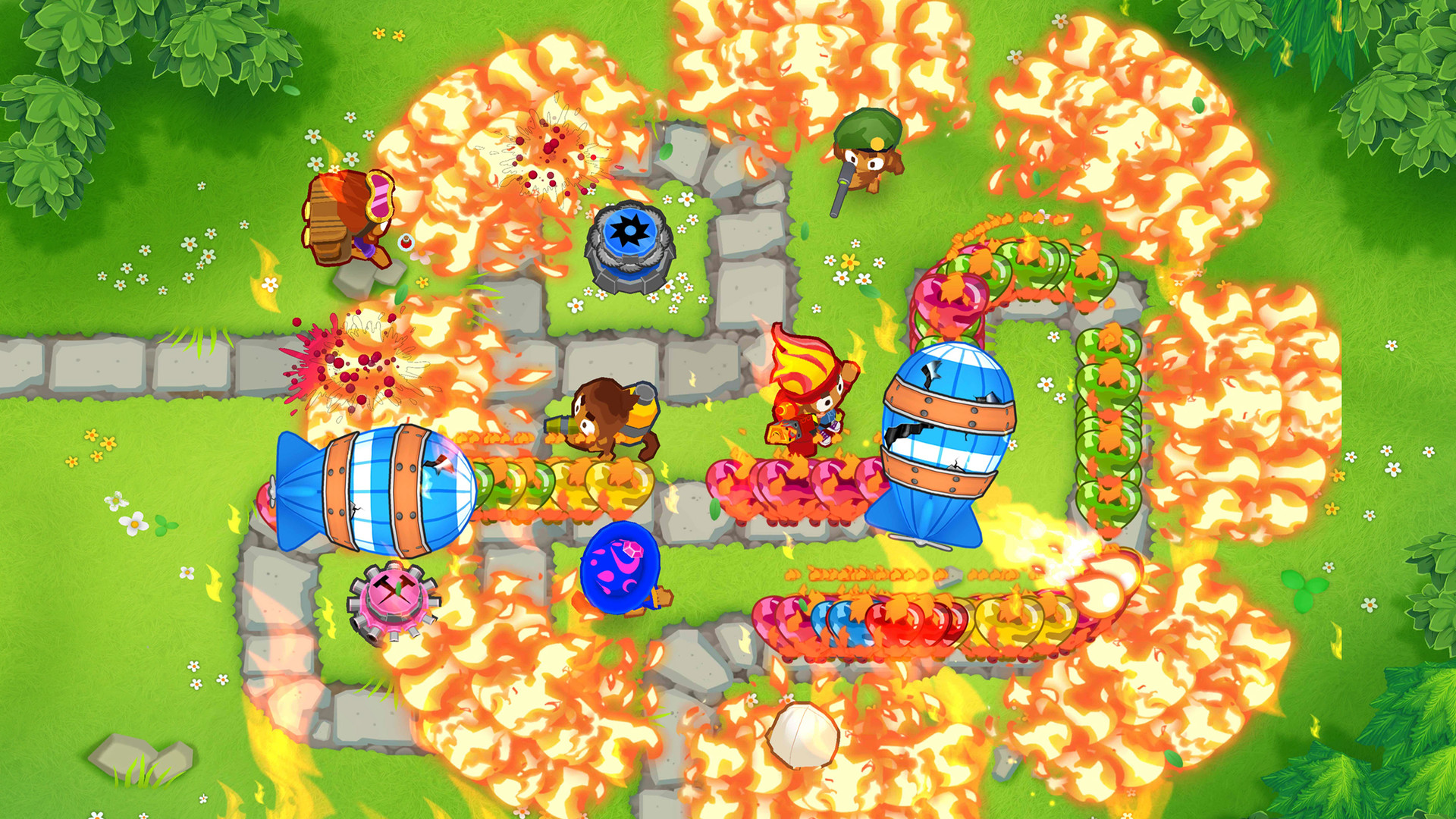 《气球塔防6 Bloons TD 6》v51.2.9998 免安装简体中文版火热上线！经典塔防神作全内容汉化，低配畅玩、一键运行、支持全英雄与地图解锁
