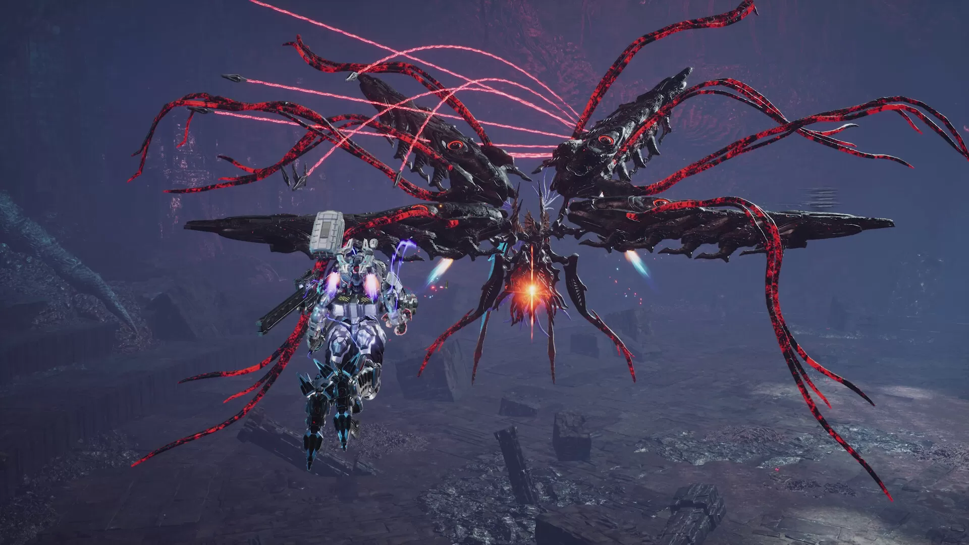 《机甲战魔：神话之裔/Daemon X Machina Titanic Scion》中文版下载 – 全DLC整合+自由机甲定制+空地立体战斗，爽快硬核机甲动作神作！