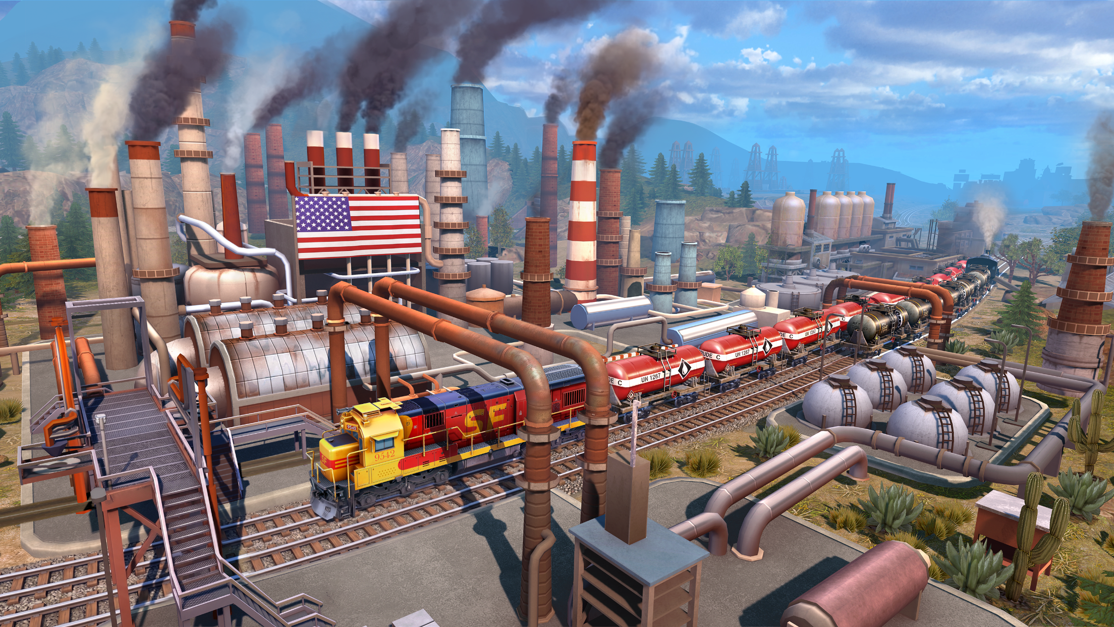 《铁路帝国:列车》v6.3.4 MOD版:化身铁路大亨,在指尖铺就横跨美国的钢铁动脉 《铁路帝国:列车》v6.3.4 MOD版:化身铁路大亨,在指尖铺就横跨美国的钢铁动脉