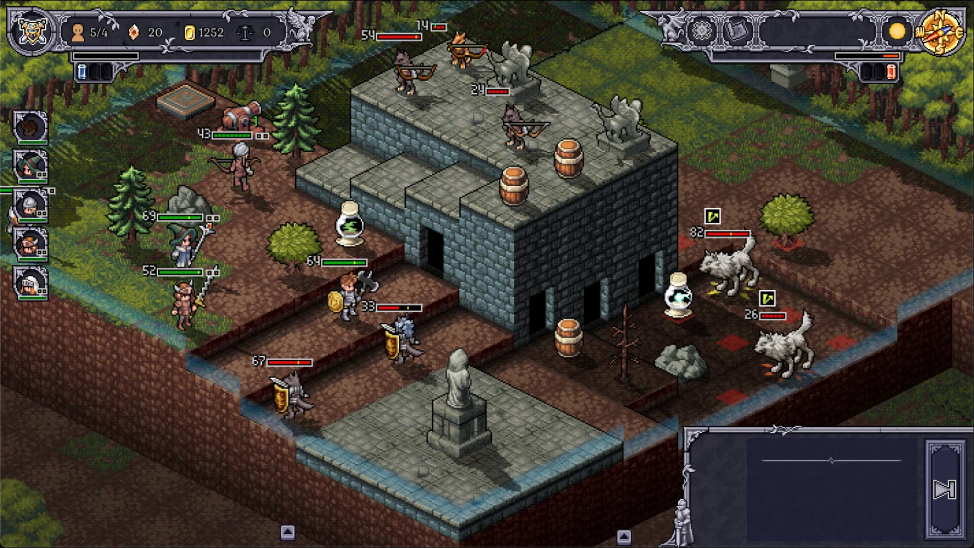 爬行战术 v3.4.10 完整版——Steam 91%好评如潮！SRPG×Roguelike双轨玩法，40种职业200小时无尽构筑