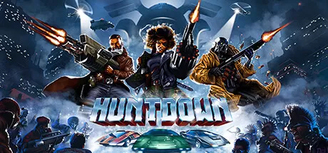 《暴徒猎手/HUNTDOWN》v1.227免安装中文版——硬核街机风射击游戏，爽快清剿黑帮拯救未来都市