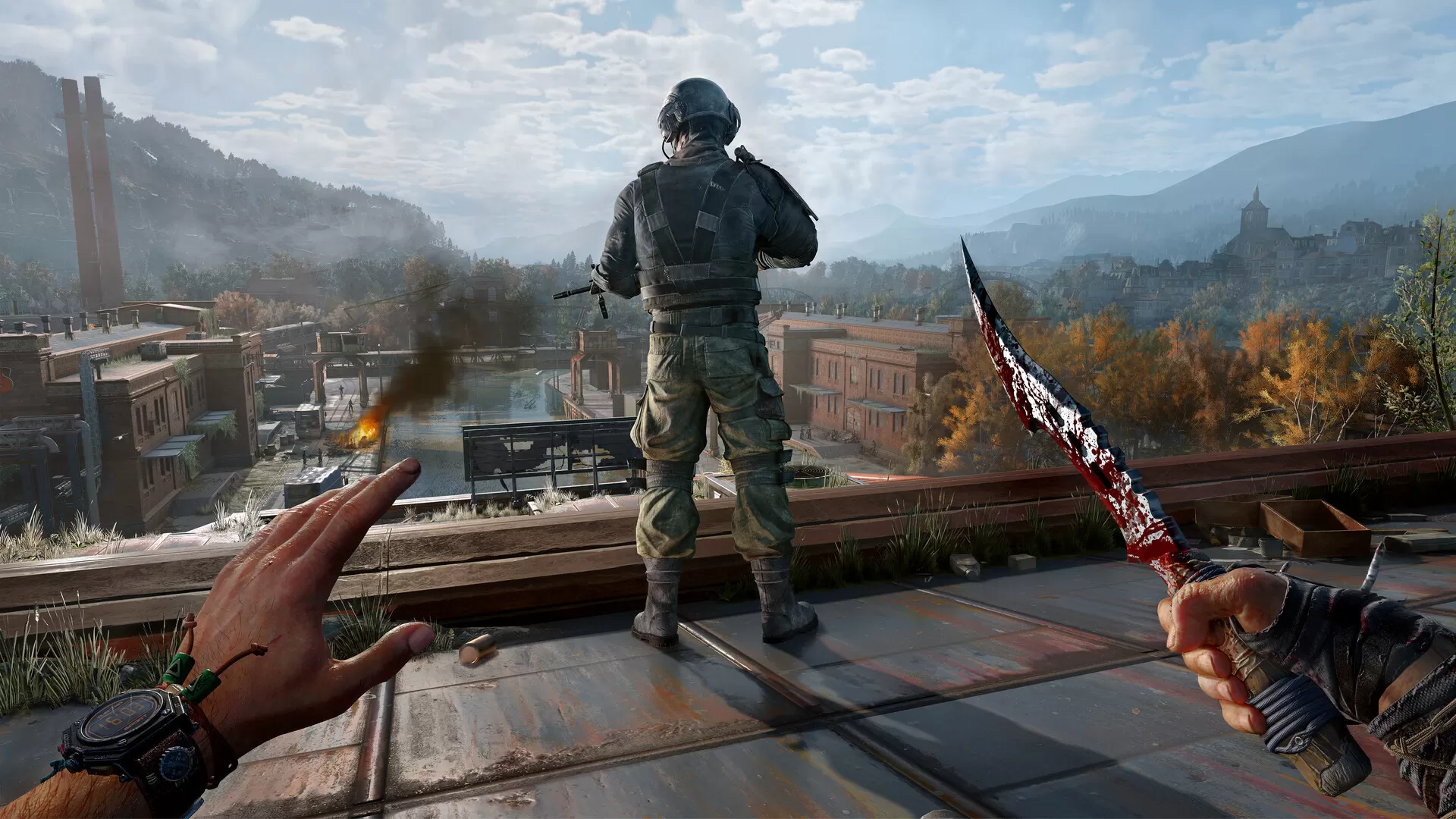 《消逝的光芒：困兽/Dying Light: The Beast》v1.40中文版——含中文补丁+风灵月影修改器，半人半兽的复仇之旅，开放世界+生存恐怖+高速跑酷动作，体验Techland打造的末世噩梦！