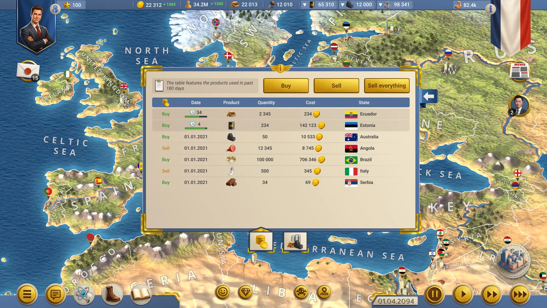 现代世界2 – 模拟总统 v1.0.101 内购版下载：无限资源统治全球，策略战争与经济管理的巅峰之作