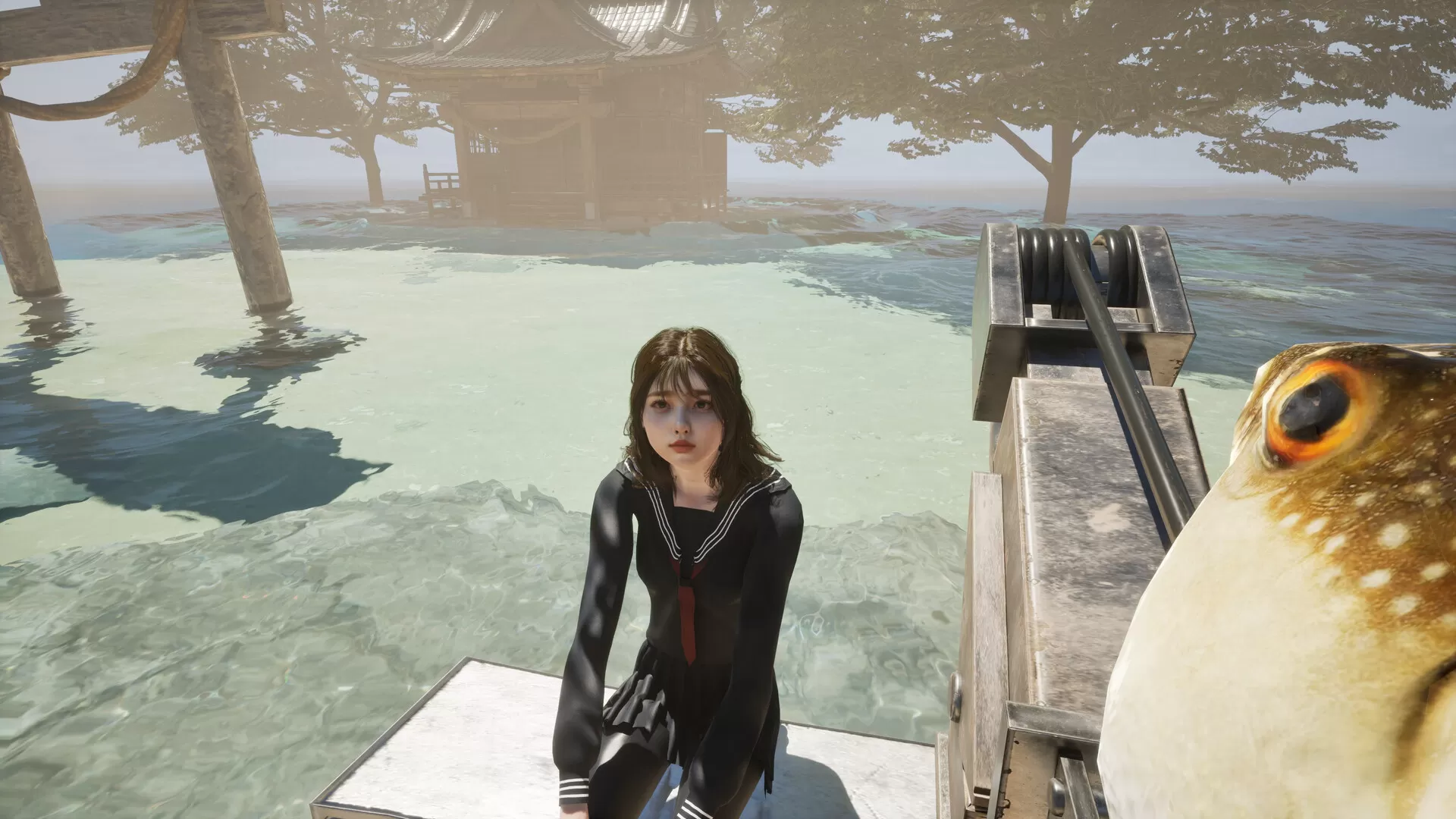 《海狩/UMIGARI》免安装中文版下载 | 第一人称深海鱼叉捕鱼 × 克苏鲁式恐怖探索