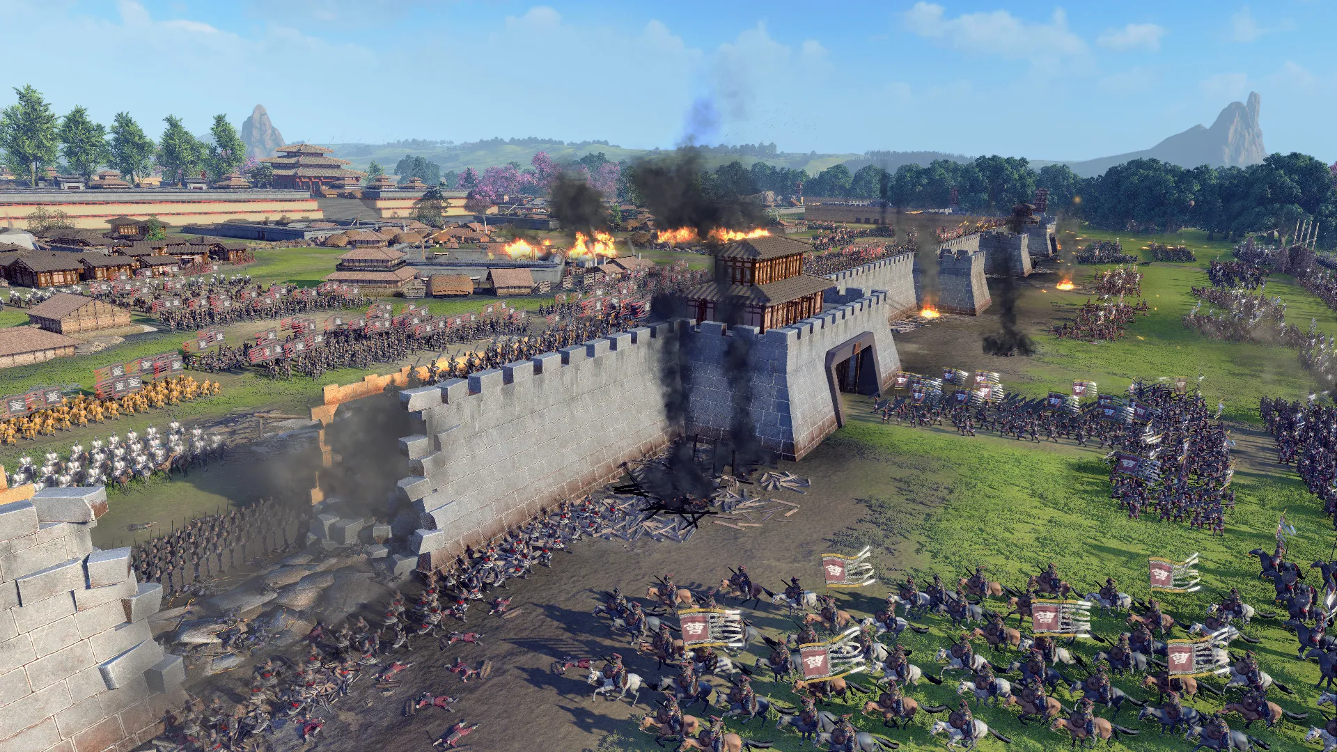 《全面战争:三国》v1.7.1中文免安装版:整合全DLC+修改器,逐鹿中原定乾坤 《全面战争:三国》v1.7.1中文免安装版:整合全DLC+修改器,逐鹿中原定乾坤