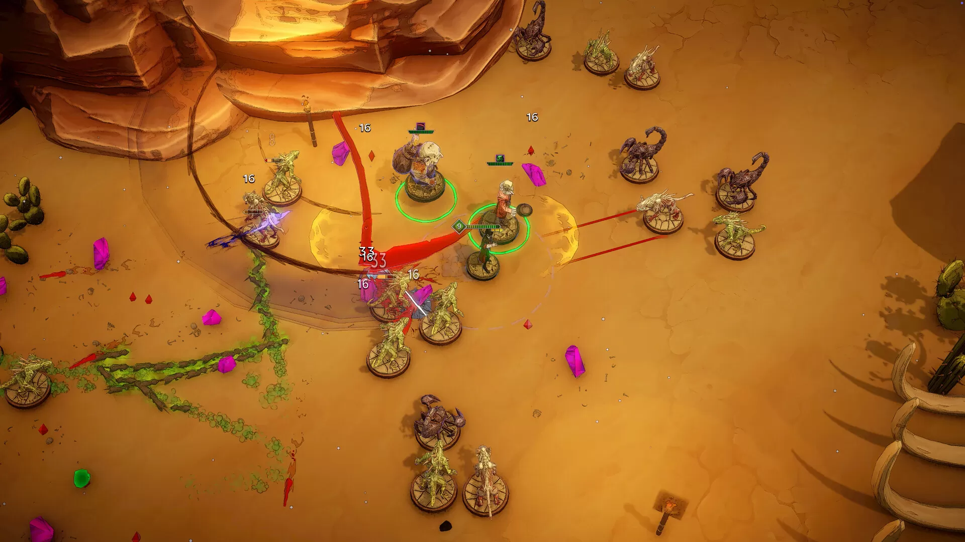 《黑夜刀锋：幸存者/Night Swarm》TENOKE中文版——月蚀之夜觉醒为吸血鬼新王，召唤魔仆军团、挥舞噬血镰刀，主宰暗夜战场的哥特风动作割草神作