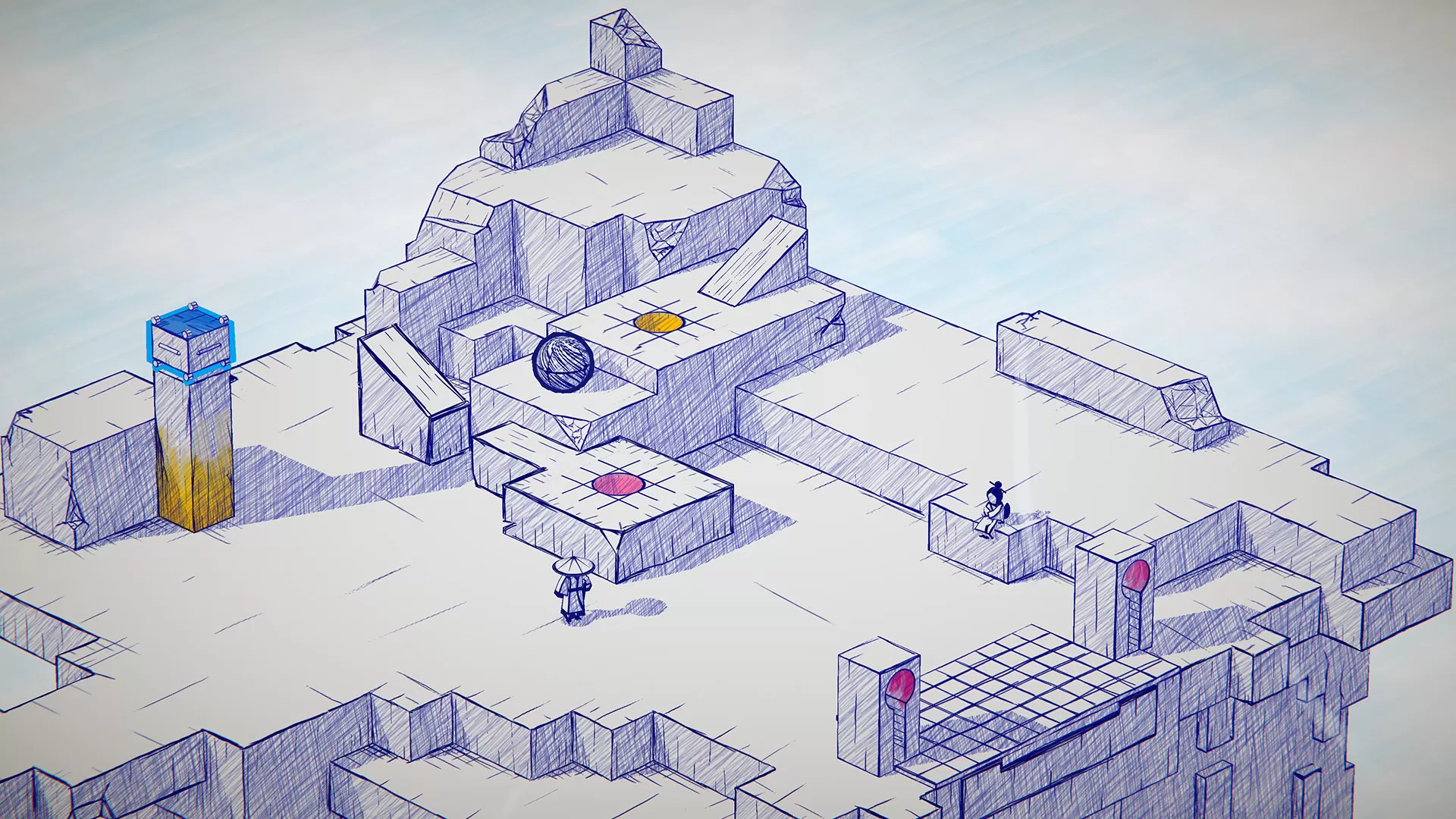 洇客 Inked v1.90 完整版 APK 下载 - 纸墨风剧情解谜神作，手绘世界中的爱情救赎之旅！