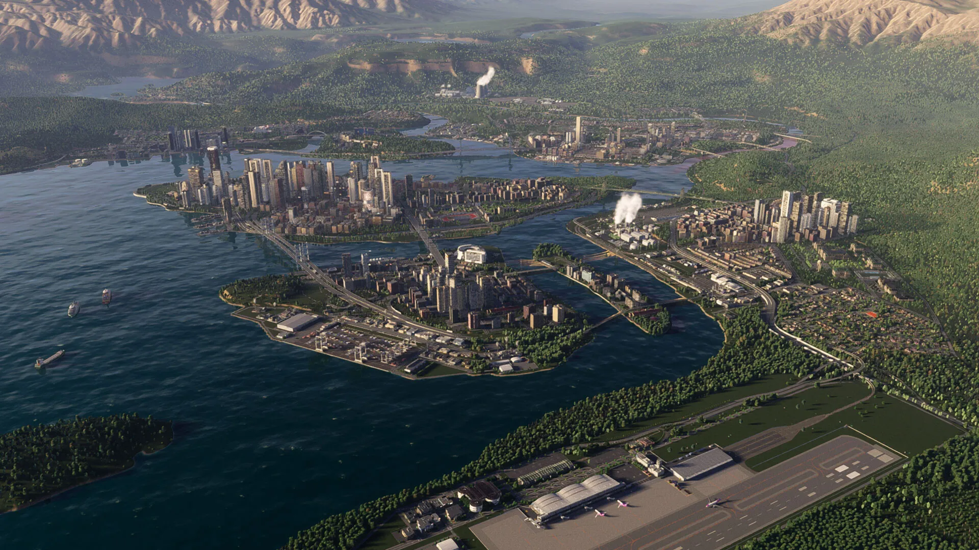 《城市:天际线2》中文免安装版 v1.6.0f1 | 赠多项修改器:打造你的终极理想都市 《城市:天际线2》中文免安装版 v1.6.0f1 | 赠多项修改器:打造你的终极理想都市