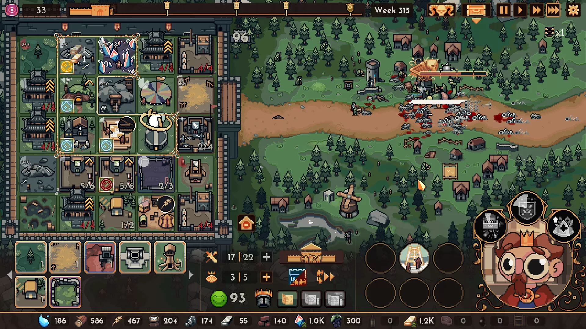 王之凝视下载 (The King is Watching) v1.21 全DLC中文版 | 硬核Roguelite王国塔防 | 低配神作