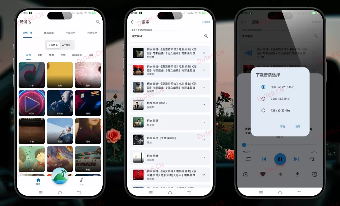 聆听岛音乐 v1.0.0：全网音源聚合神器，一键解锁无损免费下载新纪元