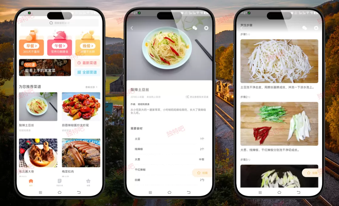 家常菜做法大全v6.6.9 纯净版｜厨房小白秒变中华小当家！无广告、不跳转、真·零套路做菜神器