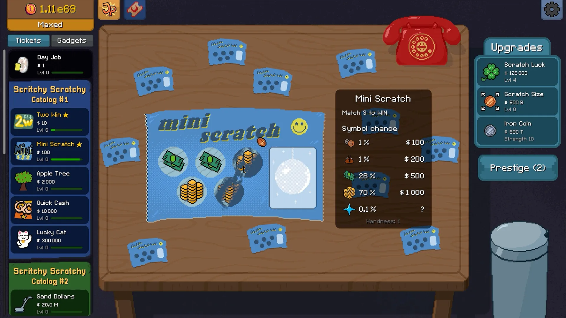 刮个爽 v1.1.18 解锁版:Steam移植爆款,解锁无限刮奖快感,好运即刻释放! 刮个爽 v1.1.18 解锁版:Steam移植爆款,解锁无限刮奖快感,好运即刻释放!