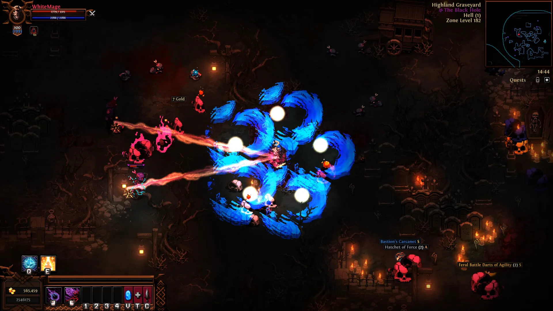 英雄围攻 v6.9.13安卓完整版：Steam经典砍杀移植，解锁无限金币/全职业，像素Roguelike神作