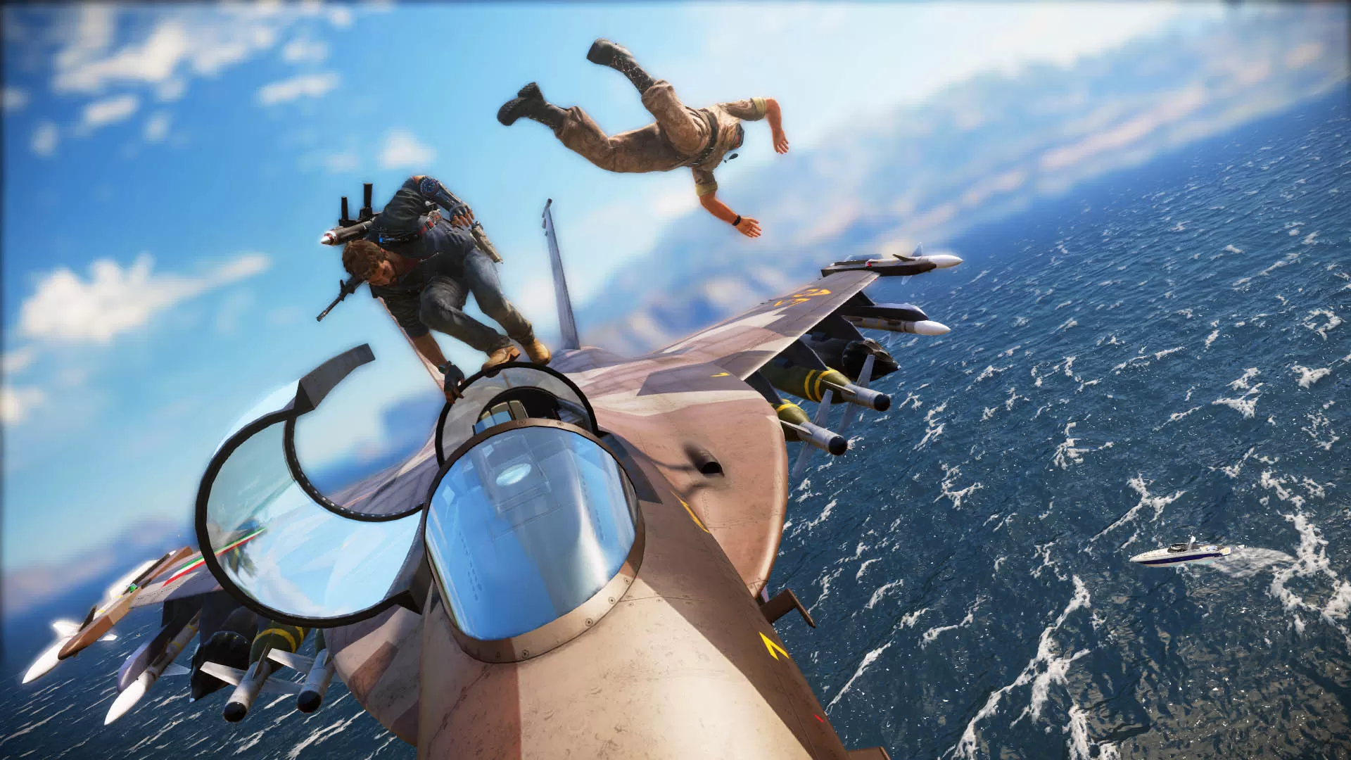《正当防卫3/Just Cause 3》全DLC免安装中文版下载 – 开放世界动作射击神作，含全部扩展包，支持飞翼+抓钩自由破坏，免Steam绿色整合版