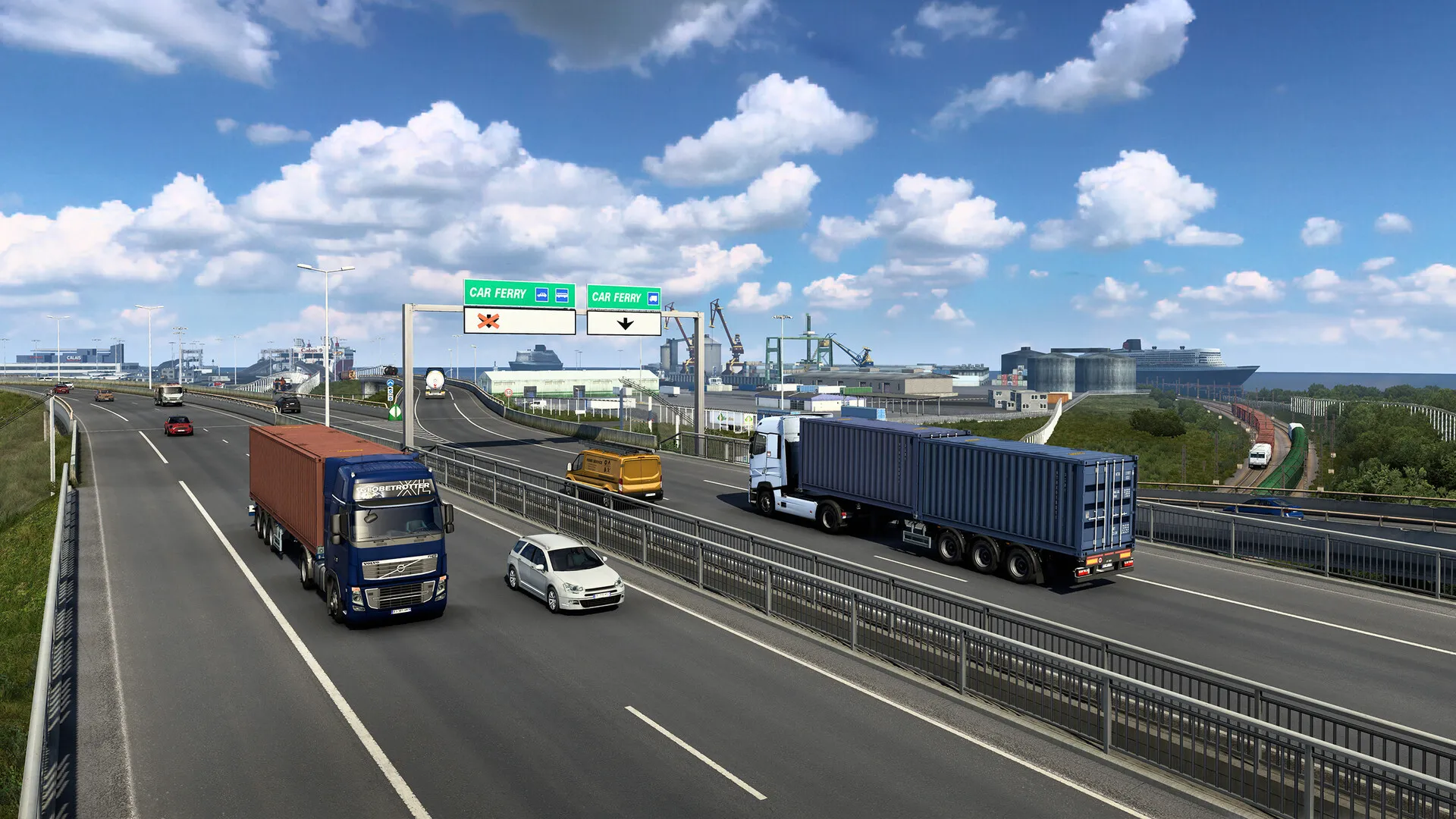 《欧洲卡车模拟2》V1.59.1.0s 中文免安装版：整合全DLC，启动你的跨国货运帝国
