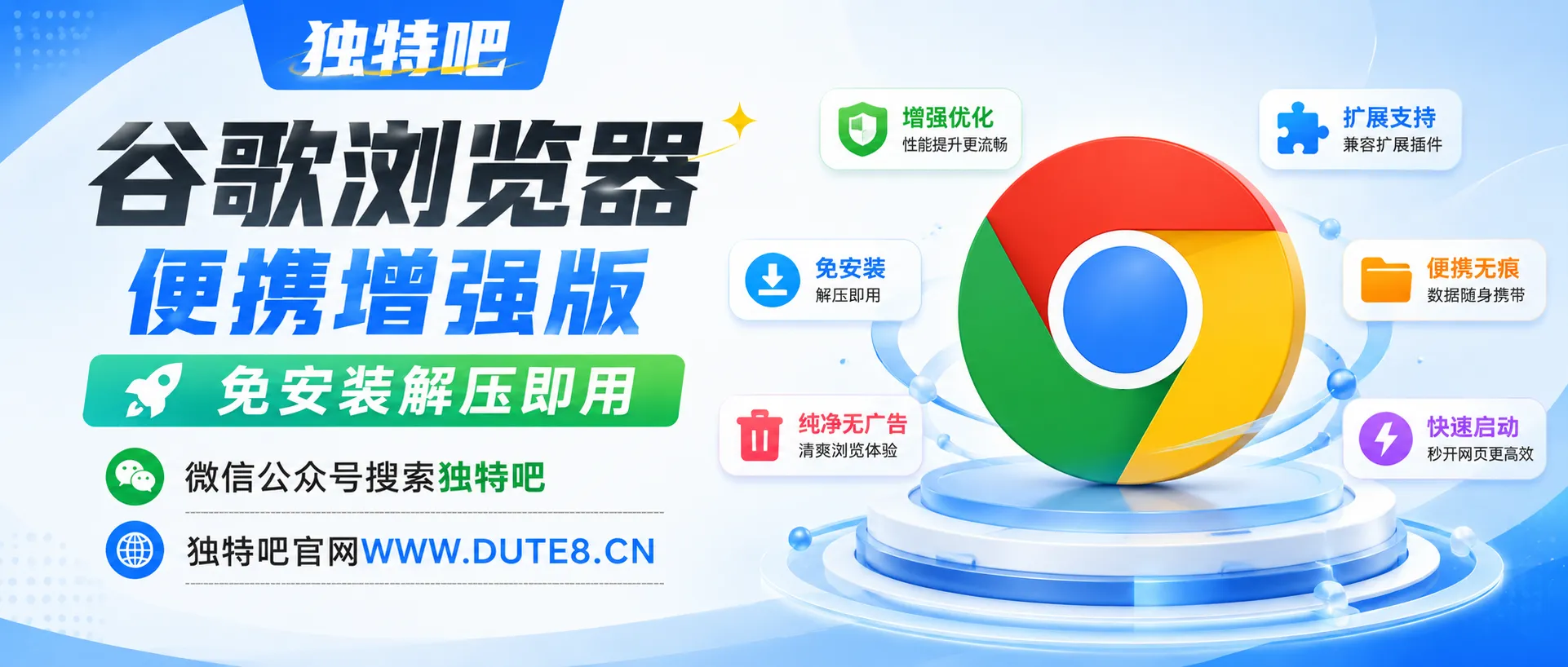 谷歌浏览器 Google Chrome v150.0.7871.101 便携增强版：免安装、强功能，打造专属随身浏览器