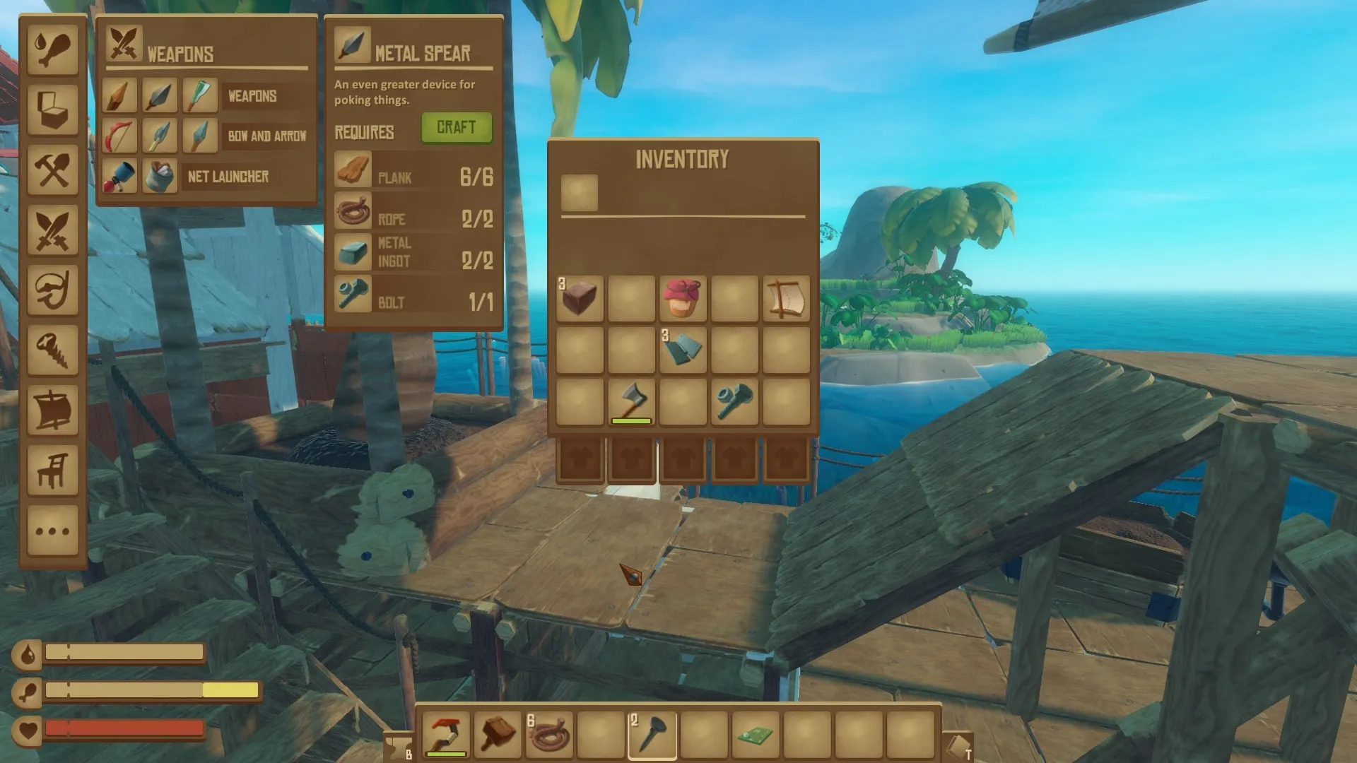 木筏求生 V1.1.01.Hotfix 中文免安装版——开局一钩子，海上造皇宫，Steam好评如潮的生存神作！