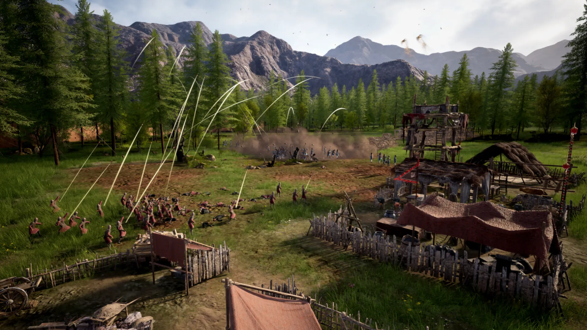 《烽沙》Build.24674062 中文免安装版：春秋战国背景的战争建造模拟，筑城称王！