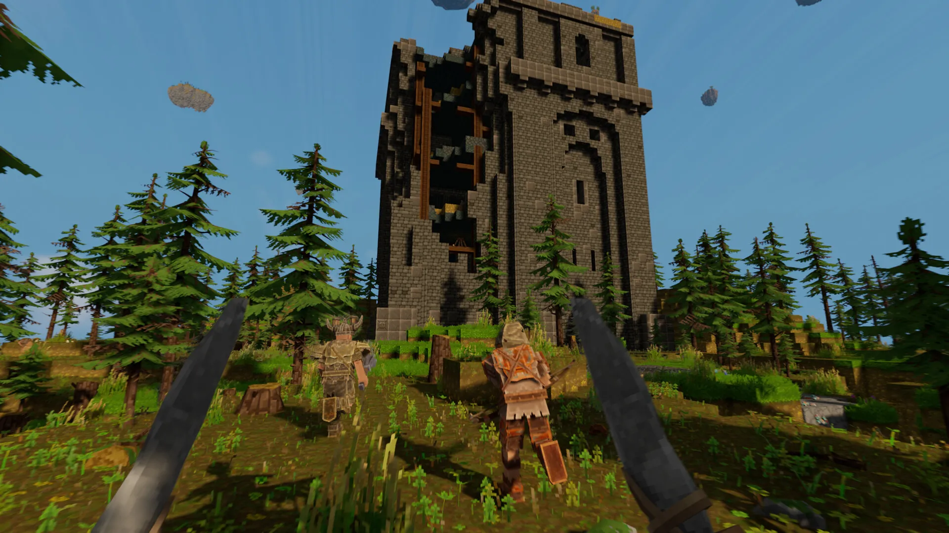 风屿奇航 v0.4.515 免安装中文版下载：像素风沙盒生存RPG，探索浮空岛屿的奇幻冒险