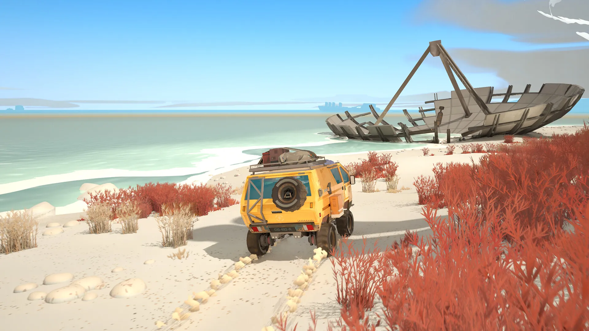 《漫漫长路 沙巫之旅》v1.4.196完整版:Steam特别好评,开启一场没有战斗的治愈系科幻公路之旅 《漫漫长路 沙巫之旅》v1.4.196完整版:Steam特别好评,开启一场没有战斗的治愈系科幻公路之旅