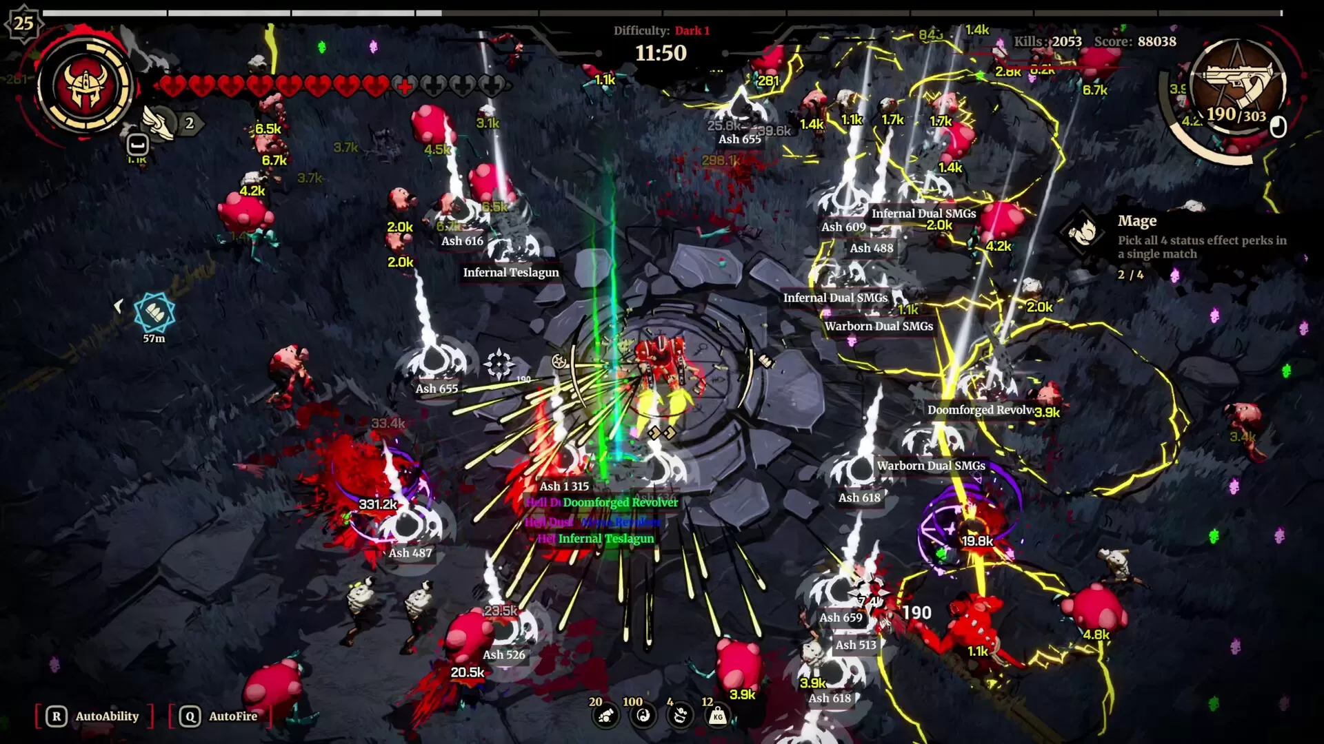 《无尽猎杀/Grind Survivors》中文免安装版：爽快感爆表的恶魔猎人肉鸽生存大作