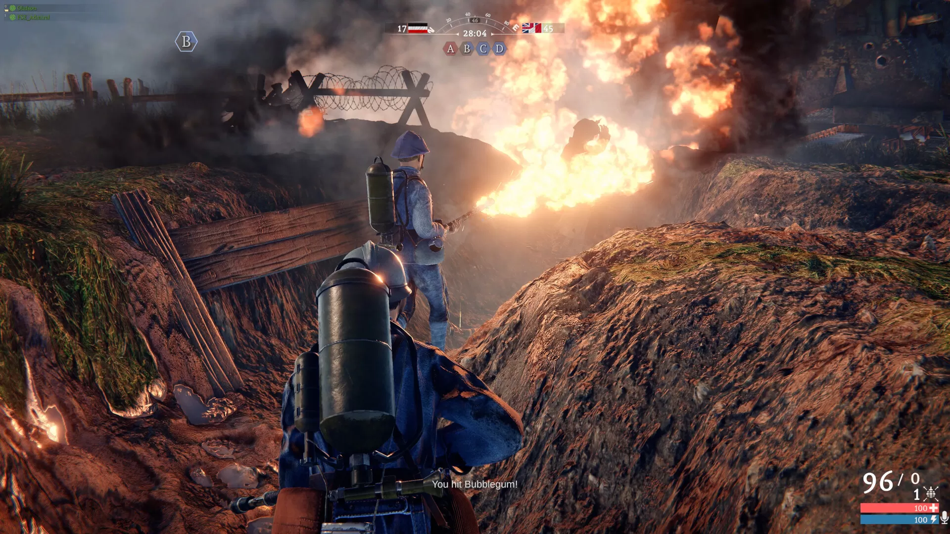 《破壕行动/Over The Top WW1》中文版下载：200人一战史诗战场，全兵种坦克飞机齐上阵，完全可破坏环境体验