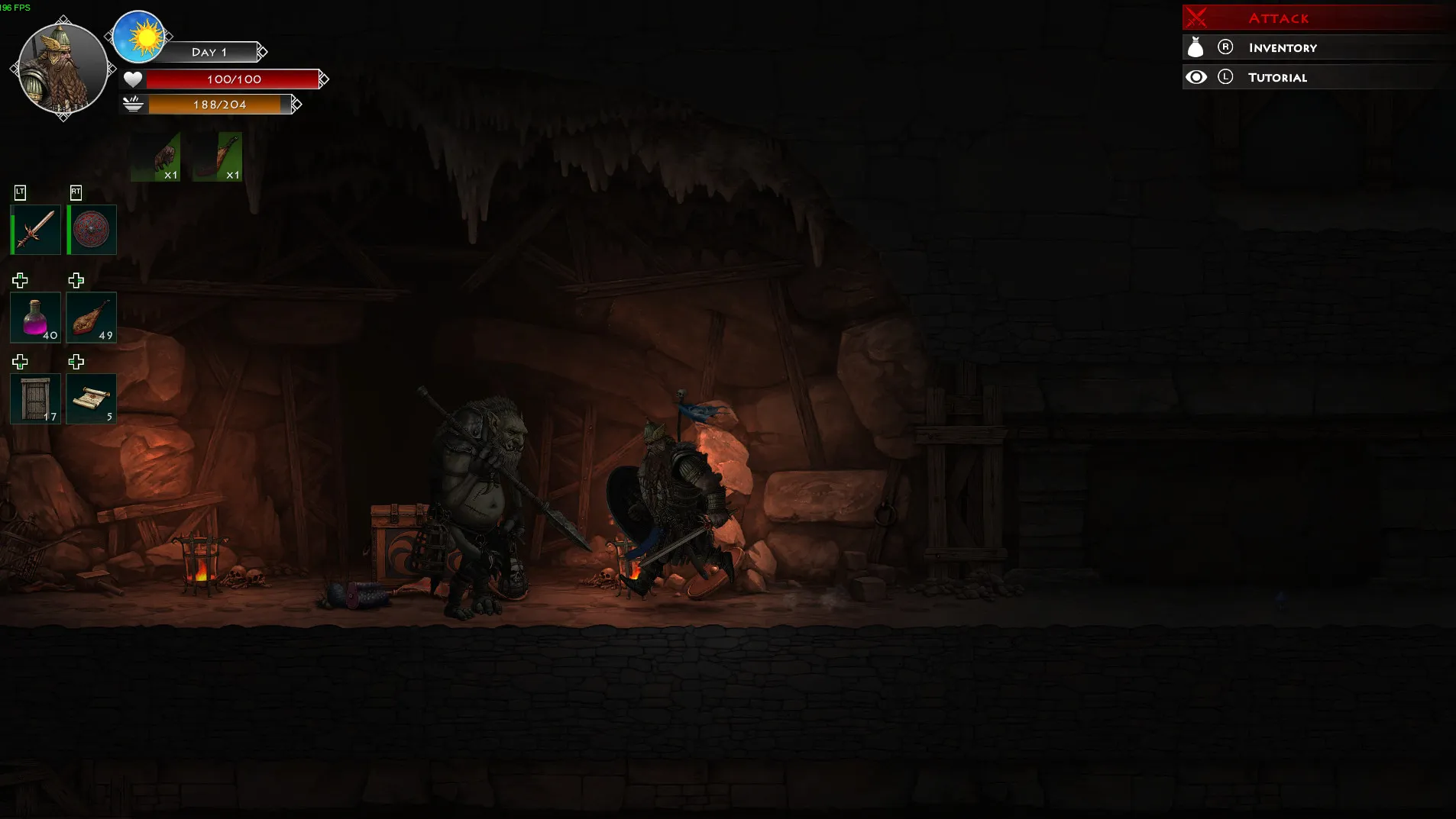 《死人之国》v1.8.14完整版安卓手游：Steam硬核移植，维京勇士的尼福尔海姆生存实录，建造城堡锻造神兵，联机合作共赴瓦尔哈拉