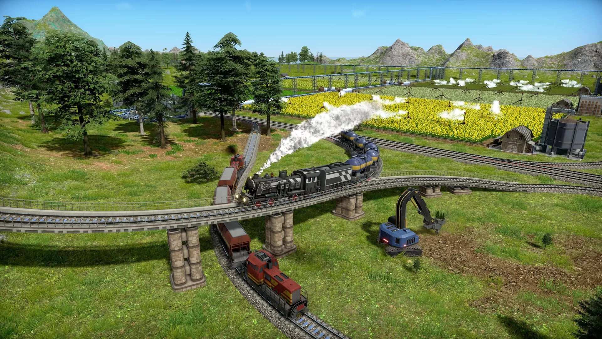 《工业巨头/Captain of Industry》中文版下载：免安装硬核模拟经营，从荒岛拓荒到全球贸易霸主的崛起之路