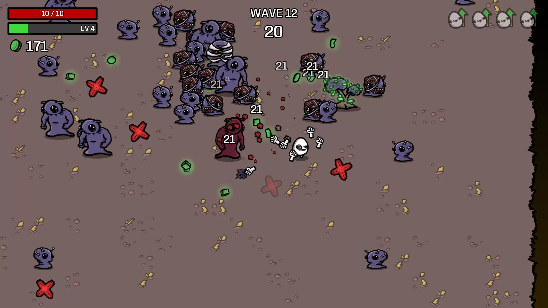 《土豆兄弟》v1.3.400 高级版 APK 免费下载 | Roguelite割草神作 · 六武器同屏 · 内置全角色中文版