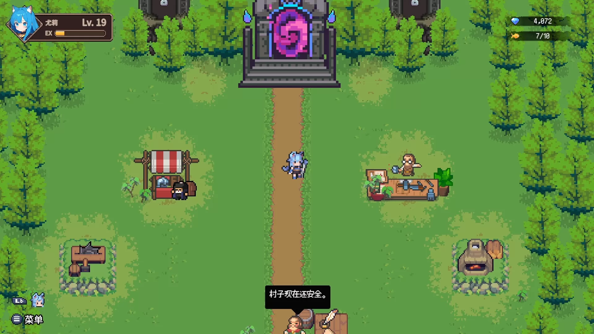 《猫女幸存者/Cat Girl Survivor》中文版下载 – 萌系塔防+弹幕射击神作，40+技能自由组合，轻松上手硬核耐玩，免安装绿色整合版