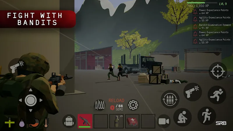 《僵尸生存/FateZ Unturned Zombie Survival》v0.9.85中文完整版：基于Unturned引擎打造的高自由度僵尸生存沙盒！低多边形开放世界、基地建造+资源收集+PvE/PvP对抗，末日求生爱好者的掌上游戏！