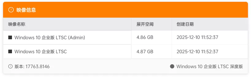 【不忘初心】Windows 10 LTSC 2019（17763.8146）x64 深度精简版：仅 1.35G 超轻量系统，支持人脸/指纹登录与 UWP 应用，极致精简专为轻办公打造