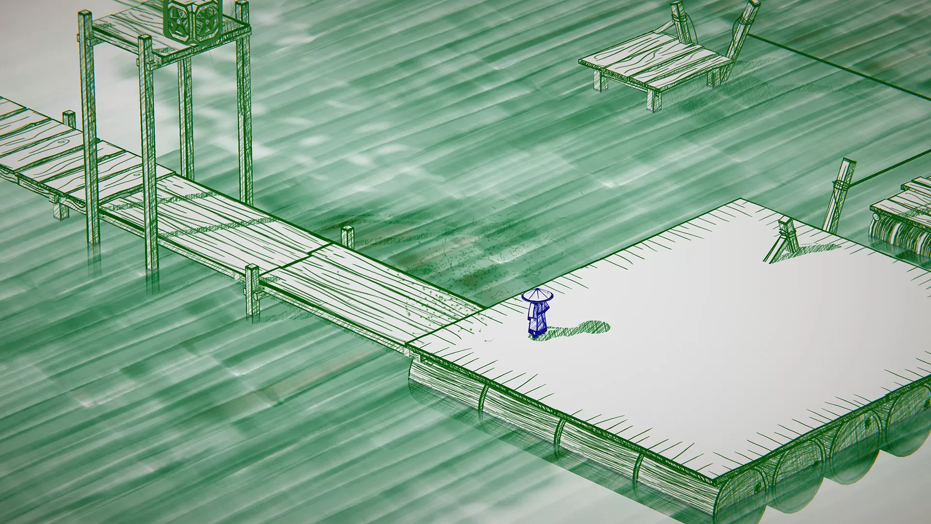 洇客 Inked v1.90 完整版 APK 下载 - 纸墨风剧情解谜神作，手绘世界中的爱情救赎之旅！