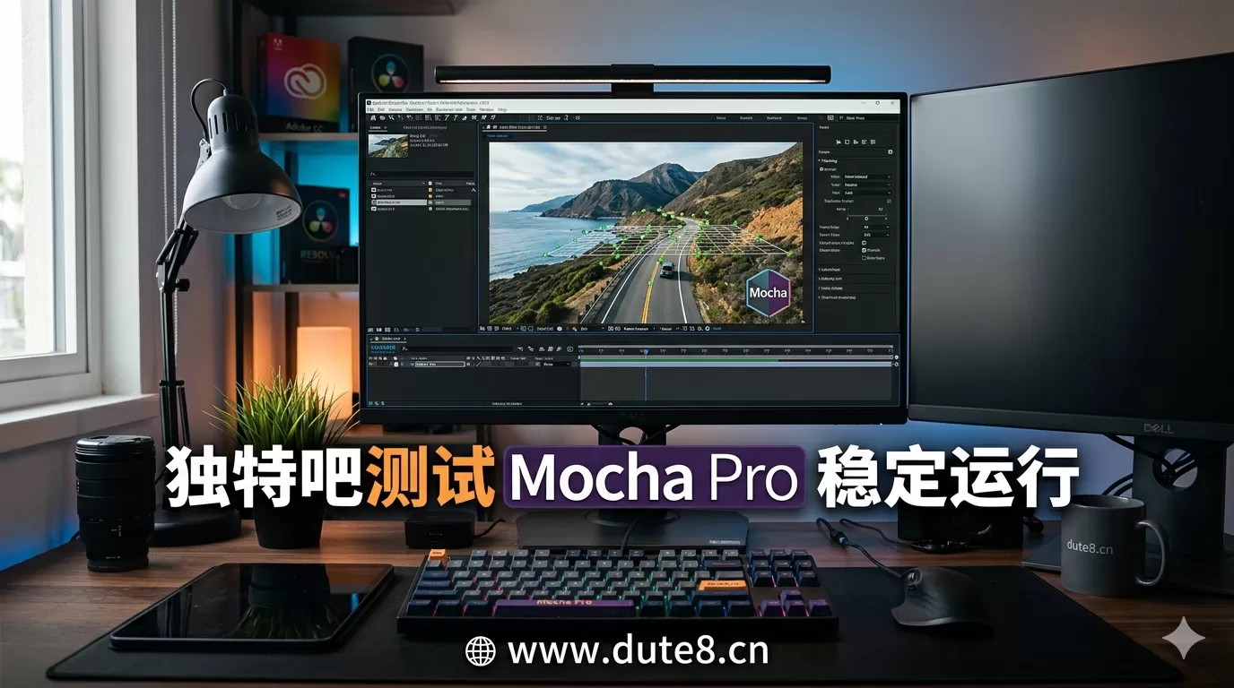视觉特效跟踪与合成神器 | Boris FX Mocha Pro 2026.0.3 直装破解版：重塑平面跟踪与ROTO工作流