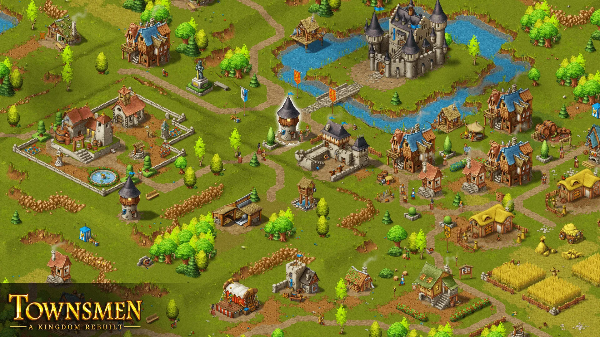 《家园：重建王国》v3.0.2-b101 完整版：Steam特别好评移植，从零打造你的中世纪帝国