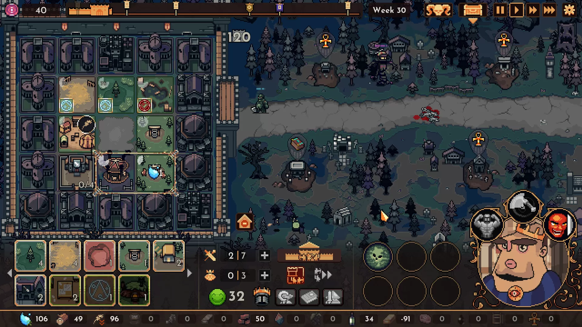 王之凝视下载 (The King is Watching) v1.21 全DLC中文版 | 硬核Roguelite王国塔防 | 低配神作